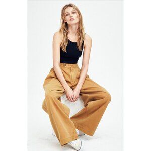 NWT Free People Liberty High Waist Extra Wide Leg Trousers